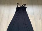 Yessica lange zwarte jurk maat M, Maat 38/40 (M), Ophalen of Verzenden, Onder de knie, Zo goed als nieuw