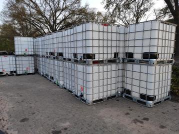 Ibc 1000 liter vat regenton waterbak  beschikbaar voor biedingen