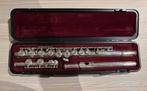 Yamaha Dwarsfluit 211SII - Zilveren Kopstuk, Ophalen of Verzenden, Gebruikt, Dwarsfluit, Met koffer of tas