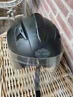 Motorhelm zwart Harley Davindson, Motoren, Kleding | Motorhelmen, Overige merken, Heren, Jethelm, Ophalen of Verzenden