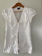 Ted  Baker, witte bloes, blouse, maat 2., Ophalen of Verzenden, Zo goed als nieuw, Maat 34 (XS) of kleiner, Wit