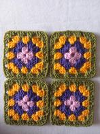 Granny square lapjes 10x10 cm, Ophalen of Verzenden, Nieuw, Haken, Wol of Garen