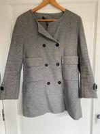 Grijze wollen jas van Zara, Kleding | Dames, Jassen | Winter, Maat 38/40 (M), Zara, Ophalen of Verzenden, Grijs