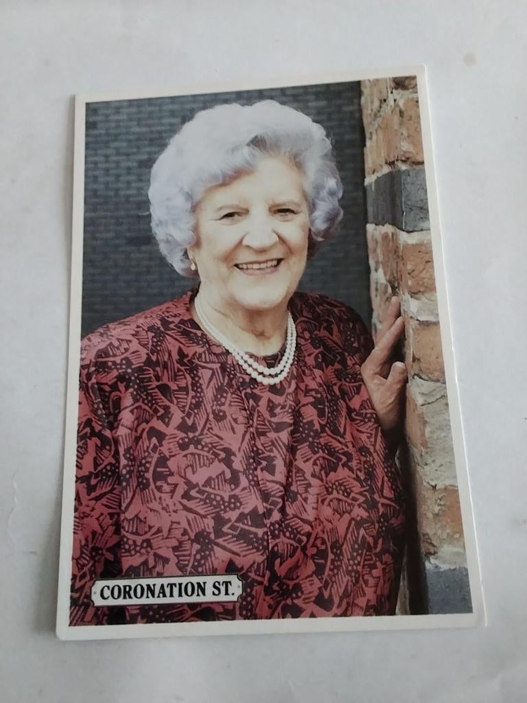 CORONATIONSTREET. 1985. PHYLLIS PEARCEY, Ophalen of Verzenden, 1980 tot heden