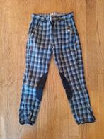 Blauw geruite paardrijbroek Harry’s Horse, maat 152, Verzenden, Zo goed als nieuw, Kinderen, Bovenkleding