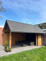 Veranda – zadeldak, Tuin en Terras, Tuinhuizen, Ophalen of Verzenden, Nieuw, 500 cm of meer, 3 ramen of meer