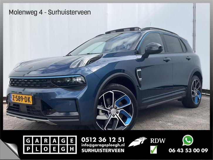Lynk & Co 01 1.5 262pk Plug-in Zwarte hemel 360° Carplay Hy, Auto's, Lynk & Co, Bedrijf, Te koop, ABS, Adaptive Cruise Control