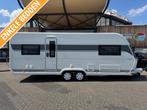 Hobby Prestige 620 CL 2025 MEGA KORTING!!! €4.000,-, Caravans en Kamperen, Schokbreker, Standaardzit, Hobby, Overige typen