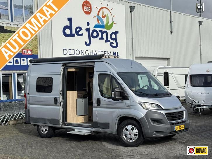 Hymer Ayers Rock - Automaat - 540, Caravans en Kamperen, Campers, Bedrijf, tot en met 2, Buscamper of Camperbus, Hymer, Fiat, Diesel
