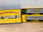 Matchbox series inter-state double freigter met doos, Ophalen of Verzenden, Zo goed als nieuw