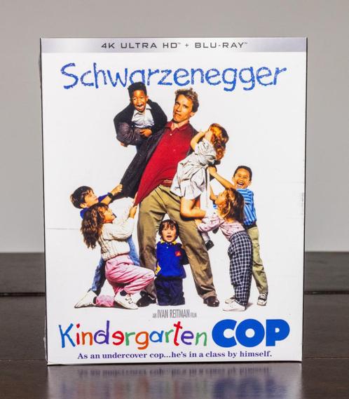 Kindergarten Cop 4K UHD Blu-Ray (US Import / Kino Lorber), Cd's en Dvd's, Blu-ray, Nieuw in verpakking, Humor en Cabaret, Ophalen of Verzenden