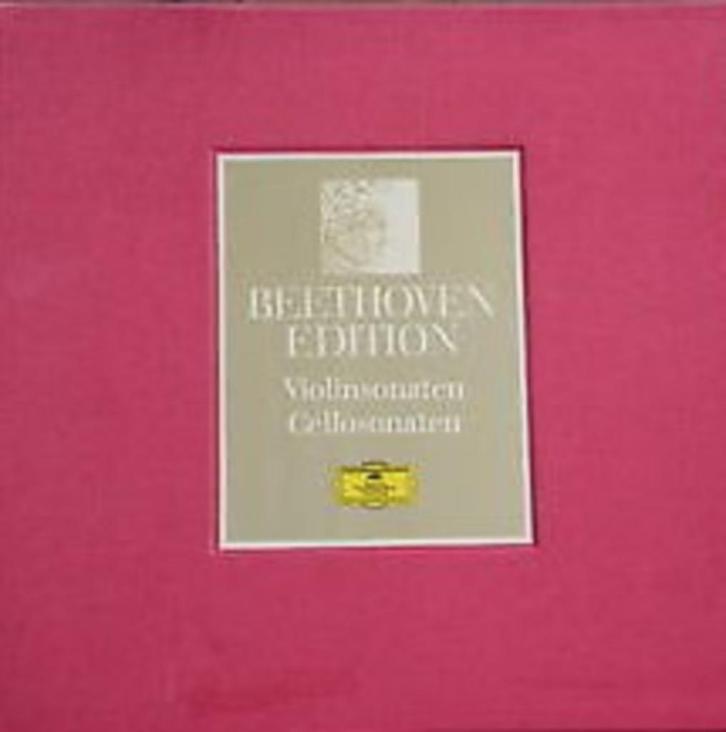 Beethoven Fournier Menuhin Violin Cellosonaten 8LP BOX, Cd's en Dvd's, Vinyl | Klassiek, Zo goed als nieuw, Classicisme, Kamermuziek