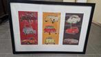 rod neer, 50 tot 75 cm, Ophalen of Verzenden, 75 tot 100 cm, Print