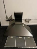 Siemens Afzuigkap 90cm - Werkt Goed!, Ophalen, Gebruikt, Wandschouwkap, 400 tot 600 m³ per uur