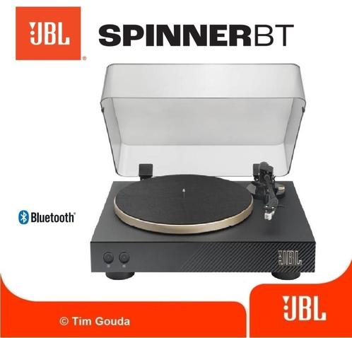 ✅ JBL Spinner BT Platenspeler Goud - NIEUW, Audio, Tv en Foto, Platenspelers, Nieuw, Overige merken, Pitch-regelaar, Automatisch
