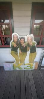 K3 poster gebruikt als tuinversiering, Ophalen, Gebruikt