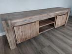 TV meubel hout, Ophalen, Gebruikt, 25 tot 50 cm, Minder dan 100 cm