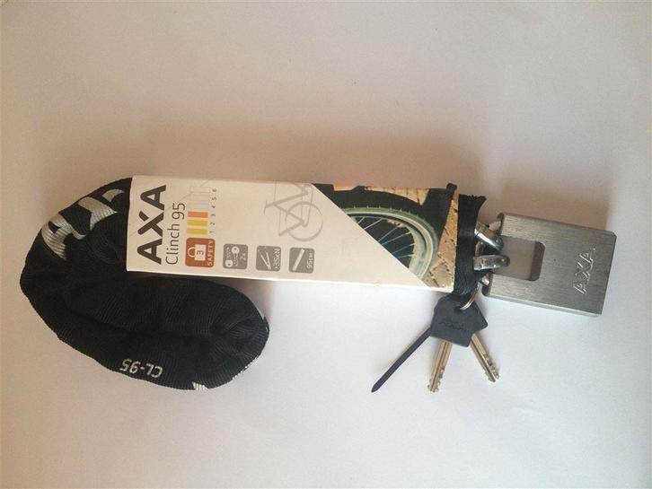 AXA Clinch 95 Kettingslot [NIEUW], Hobby en Vrije tijd, Overige Hobby en Vrije tijd, Nieuw, Ophalen of Verzenden