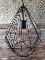 Eglo hanglamp Carlton zwart (diameter 31 cm), Huis en Inrichting, Lampen | Lampenkappen, Rond, Zo goed als nieuw, Zwart, Ophalen