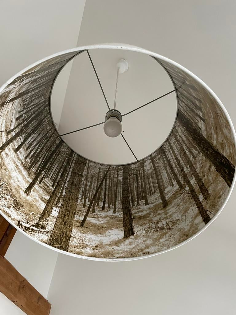 Brunklaus Amsterdam Shady Tree hanglamp bos binnenzijde, Ophalen of Verzenden, Zo goed als nieuw, Wit, Rond