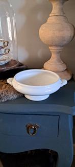 Brocante witte schaal P. Ragout, Ophalen of Verzenden
