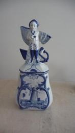Blauwe pot met molen, Antiek en Kunst, Antiek | Porselein, Ophalen of Verzenden