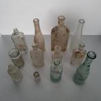 Vintage Flesjes - Azijn, Essence, Parfum, Drank, Ophalen of Verzenden