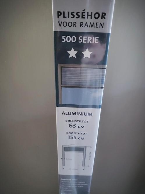 Bruynzeel raamhor plisséhor 500 Serie 63  155, Doe-het-zelf en Verbouw, Deuren en Horren, Nieuw, Overige typen, Minder dan 200 cm