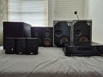 Surround set met 4 extra speakers, Ophalen, Gebruikt, Audio