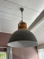 Grote grijze industriële lamp - Verhuizing!, Ophalen, Gebruikt, Metaal, 50 tot 75 cm