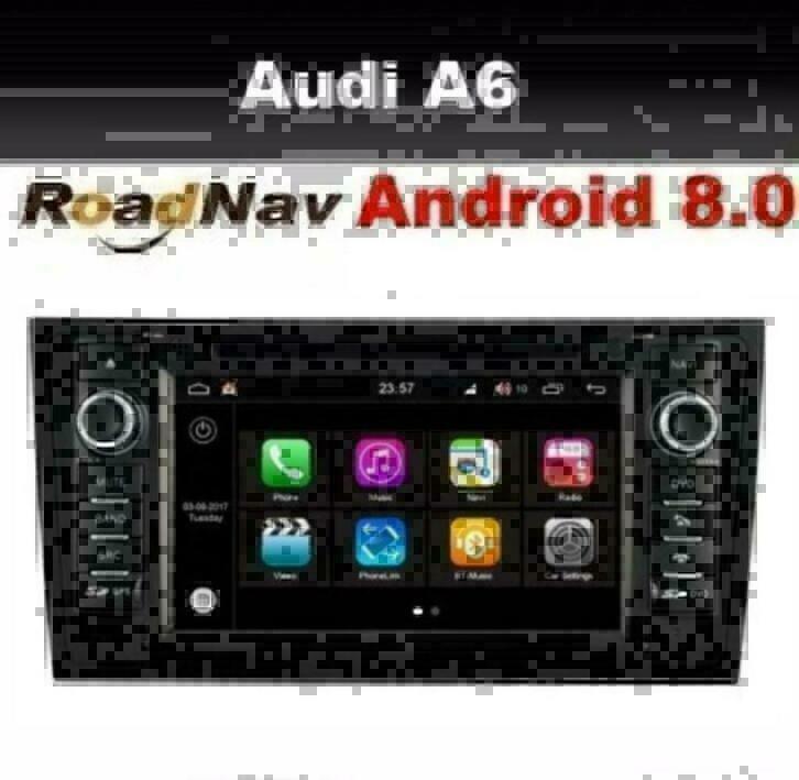 Audi A6 android 8.0 radio navigatie wifi dab+ carkit S200 HD, Auto diversen, Autoradio's, Nieuw, Ophalen of Verzenden