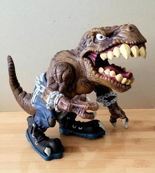 Extreme Dinosaurs Mega T-Bone T-Rex 196/97 Mattel Zeldzaam, Verzamelen, Poppetjes en Figuurtjes, Ophalen of Verzenden