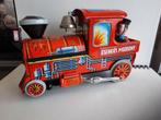 Mooie trein en machinist- Vintage  speelgoed, Antiek en Kunst, Antiek | Speelgoed, Ophalen of Verzenden