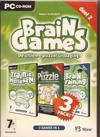 Brain Games deel 2 3 CD roms, Spelcomputers en Games, Games | Pc, Puzzel en Educatief, 1 speler, Ophalen of Verzenden, Zo goed als nieuw