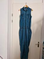 Jeans jumpsuit maat L, Ophalen of Verzenden, Zo goed als nieuw, Blauw