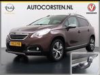 Peugeot 2008 1.6 120pk Pano-dak Féline Navi Leer/Alcantara, Auto's, Voorwielaandrijving, Euro 5, Gebruikt, Beige