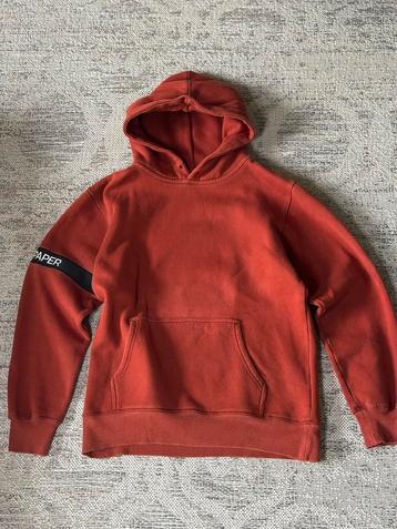 Daily Paper Band Logo Hoodie Rood - L beschikbaar voor biedingen