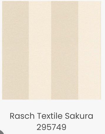 Rasch Textil vlies behang beige (nieuw) beschikbaar voor biedingen
