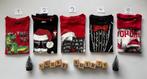 5.stuks:Kerst Longsleeve shirts feestelijk -maat128/134/140, Kinderen en Baby's, Kinderkleding | Maat 134, Ophalen of Verzenden