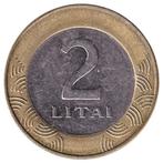 Munt, Litouwen, 2 Litai, 2002, Ophalen of Verzenden, Losse munt, Overige landen