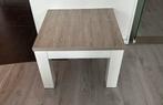 hoektafel grijs eiken, Nieuw, Ophalen of Verzenden, 60 cm of meer, Rechthoekig