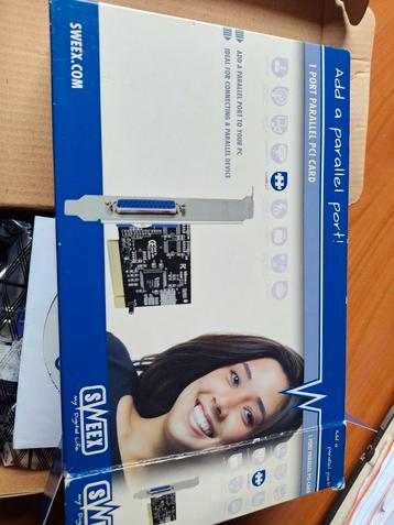 Sweekx Parallel PCI Kaart - Nieuw in doos! beschikbaar voor biedingen