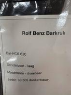 Rolf Benz Barkruk - Stijlvol Design, Ophalen, 60 tot 90 cm, Leer, Zo goed als nieuw