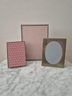 Antieke vintage fotolijsten lijstjes fotokaders Jyden, Ophalen of Verzenden, Zo goed als nieuw, Overige materialen, Minder dan 50 cm