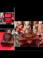 🌿 Lakdoos, “VINTAGE AZIATISCHE HOUTEN LAKDOOS”🌿, Antiek en Kunst, Antiek | Overige Antiek, Verzenden