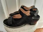 VERHULST schoenen sandalen maat 6.5 (39.5) H zwart, Zwart, Verhulst, Zo goed als nieuw, Sandalen of Muiltjes