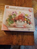 puzzel bloemstuk, Hobby en Vrije tijd, Denksport en Puzzels, Ophalen of Verzenden, 500 t/m 1500 stukjes, Zo goed als nieuw, Legpuzzel
