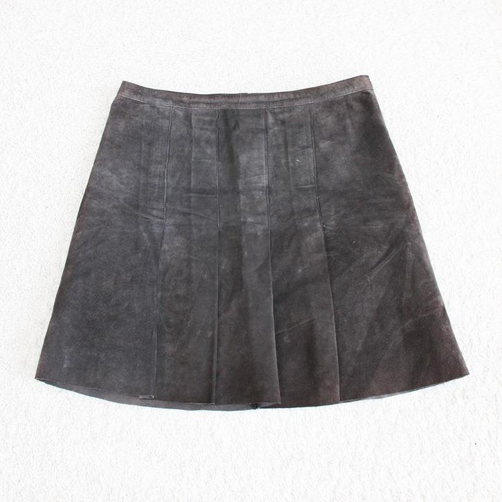 Prachtige Suede Arma Rok 2 (Maat 38) € 45,-, Kleding | Dames, Rokken, Zo goed als nieuw, Maat 38/40 (M), Bruin, Boven de knie
