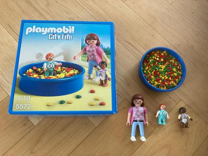 Playmobil city life 5572 ballenbak compleet doos en boekje!, Kinderen en Baby's, Speelgoed | Playmobil, Zo goed als nieuw, Complete set
