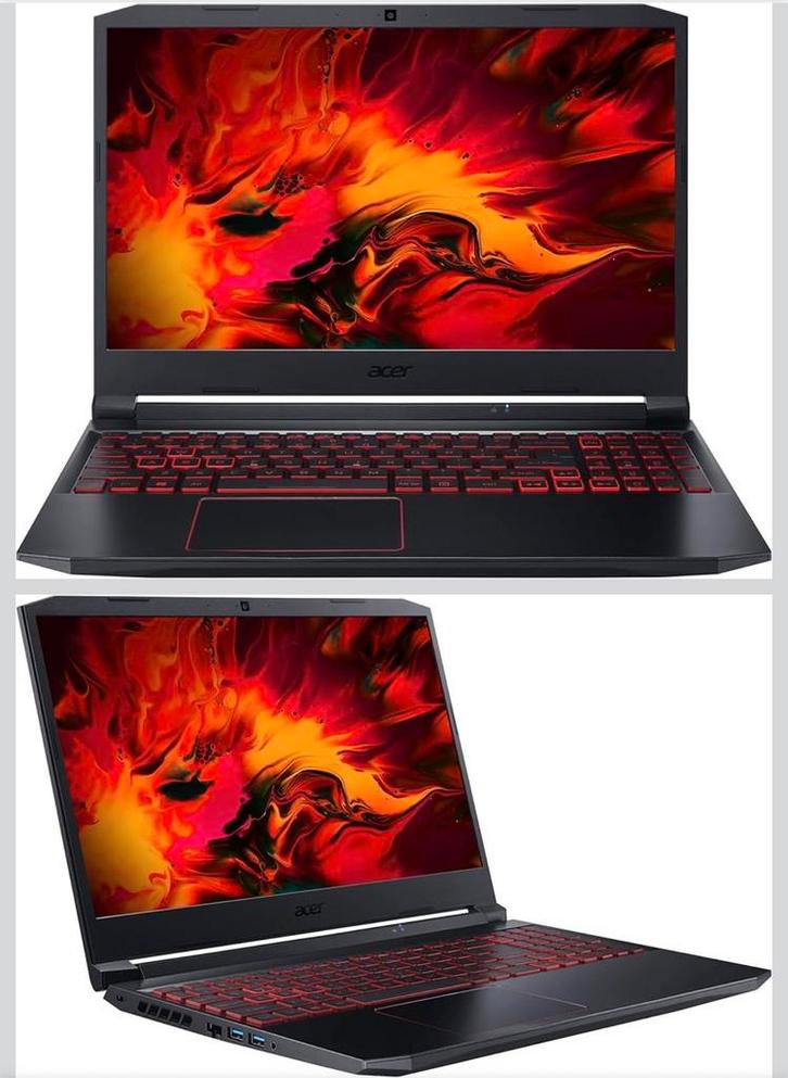 acer Nitro 5 Gaming Laptop, i5 11th Gen Intel Core, Computers en Software, Windows Laptops, Zo goed als nieuw, 15 inch, SSD, 2 tot 3 Ghz